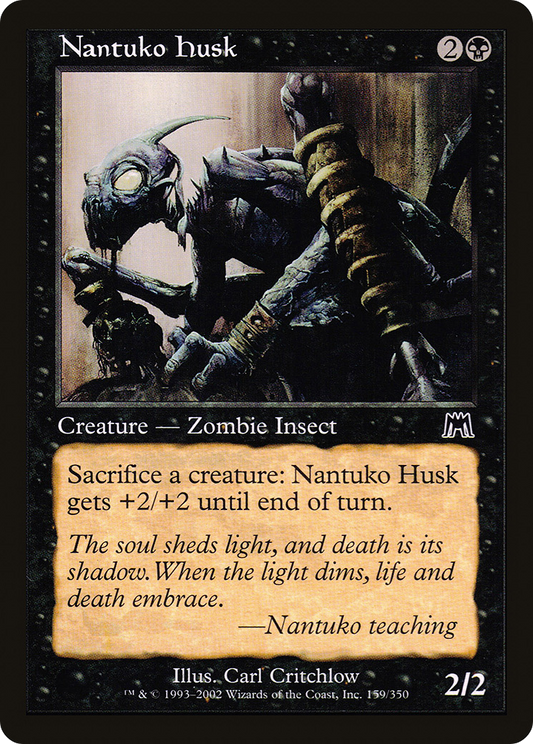 Nantuko Husk (ONS-159) - Onslaught Foil