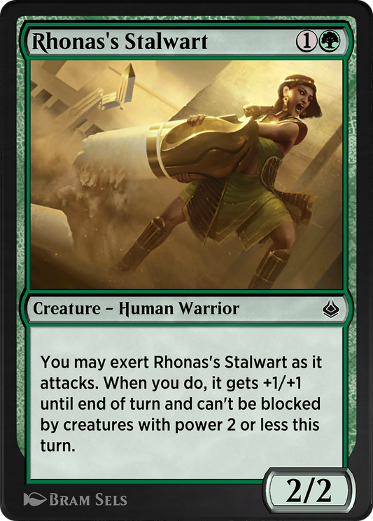 Rhonas's Stalwart (AKR-214) - Amonkhet Remastered