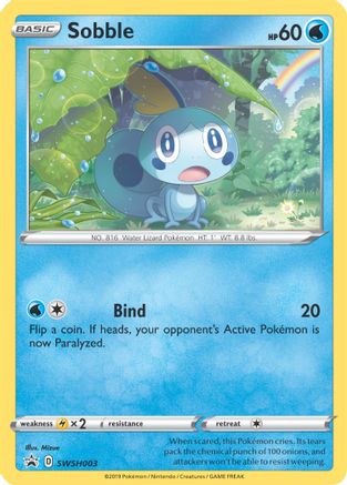 Sobble SWSH003 - SWSH Sword & Shield Promo Cards Holofoil - Promo