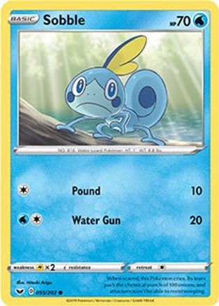 Sobble - 055/202 (Premium Collection) 55 - Miscellaneous Cards & Products Holofoil