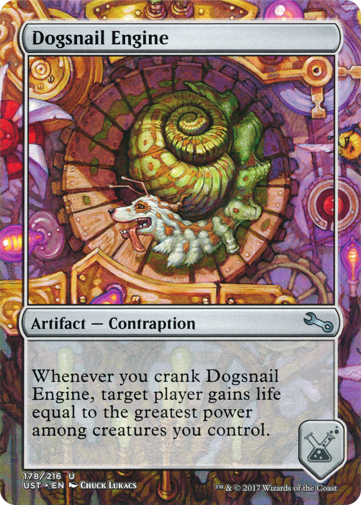Dogsnail Engine  (Borderless)(UST-178) - Unstable Foil