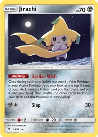Jirachi 099/181 - Deck Exclusives Normal - Rare