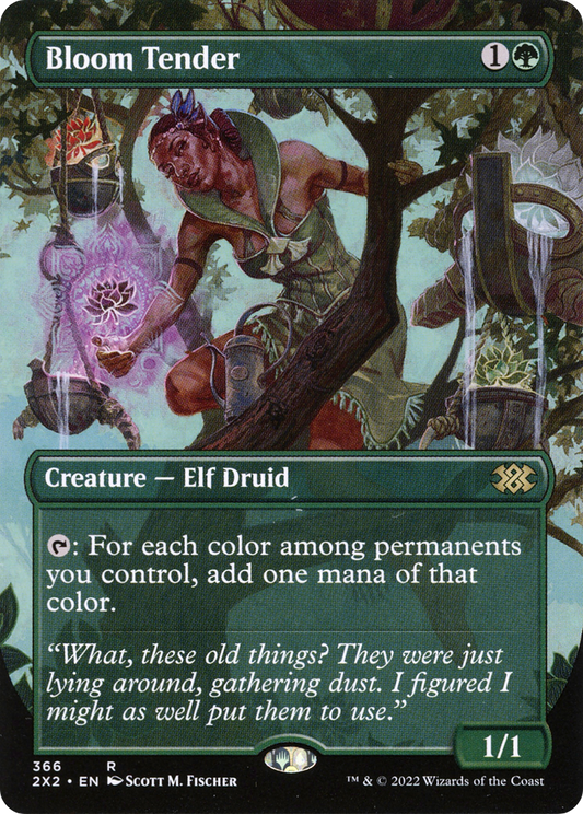 Bloom Tender  (Borderless)(2X2-366) - Double Masters 2022