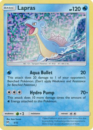 Lapras 5/12 - McDonalds Collection 2019 Holofoil