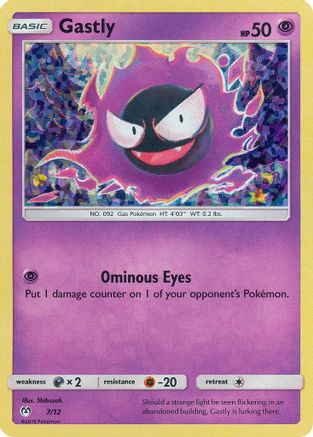Gastly (7/12) - McDonalds Promos 2019 Holofoil - Promo
