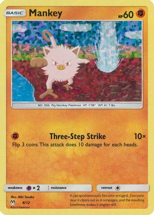 Mankey (8/12) - McDonalds Promos 2019 Holofoil - Promo