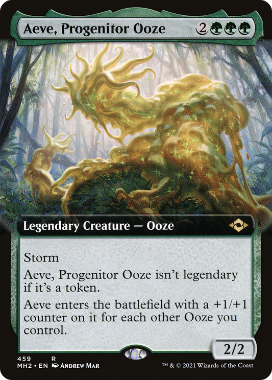 Aeve, Progenitor Ooze (MH2-459) - Modern Horizons 2: (Extended Art) Foil