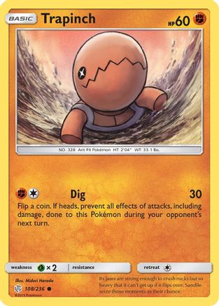 Trapinch 108/236 - Cosmic Eclipse