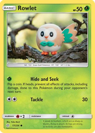 Rowlet 17/236 - Cosmic Eclipse