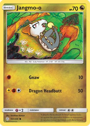 Jangmo-o (161/236) - SM  Cosmic Eclipse Reverse Holofoil - Common