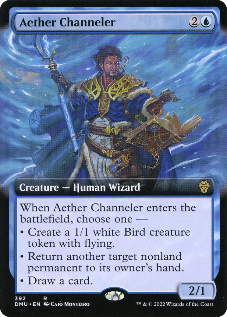 Aether Channeler (DMU-392) - Dominaria United: (Extended Art)