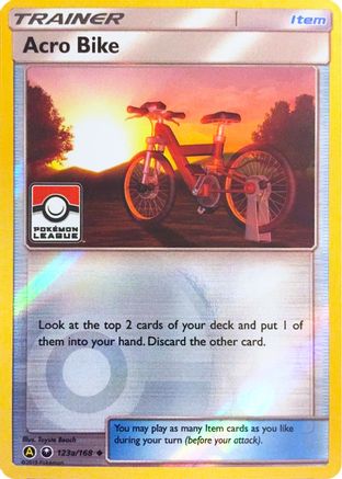 Acro Bike 123a/168 - Celestial Storm Reverse Holofoil