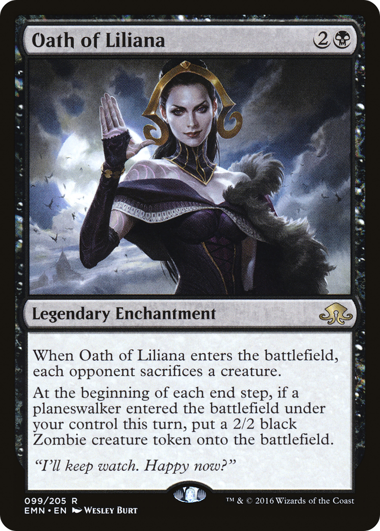 Oath of Liliana (EMN-099) - Eldritch Moon Foil