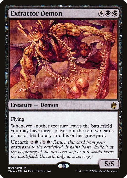 Extractor Demon (CMA-059) - Commander Anthology