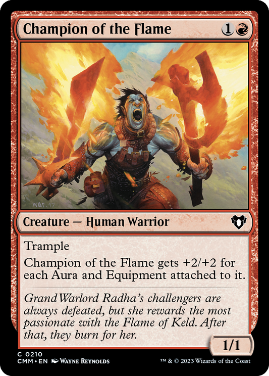 Champion of the Flame (CMM-210) - Commander Masters