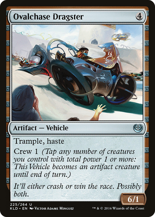 Ovalchase Dragster (KLD-225) - Kaladesh Foil