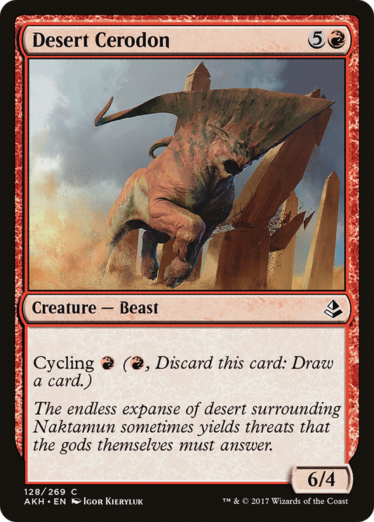 Desert Cerodon (AKH-128) - Amonkhet