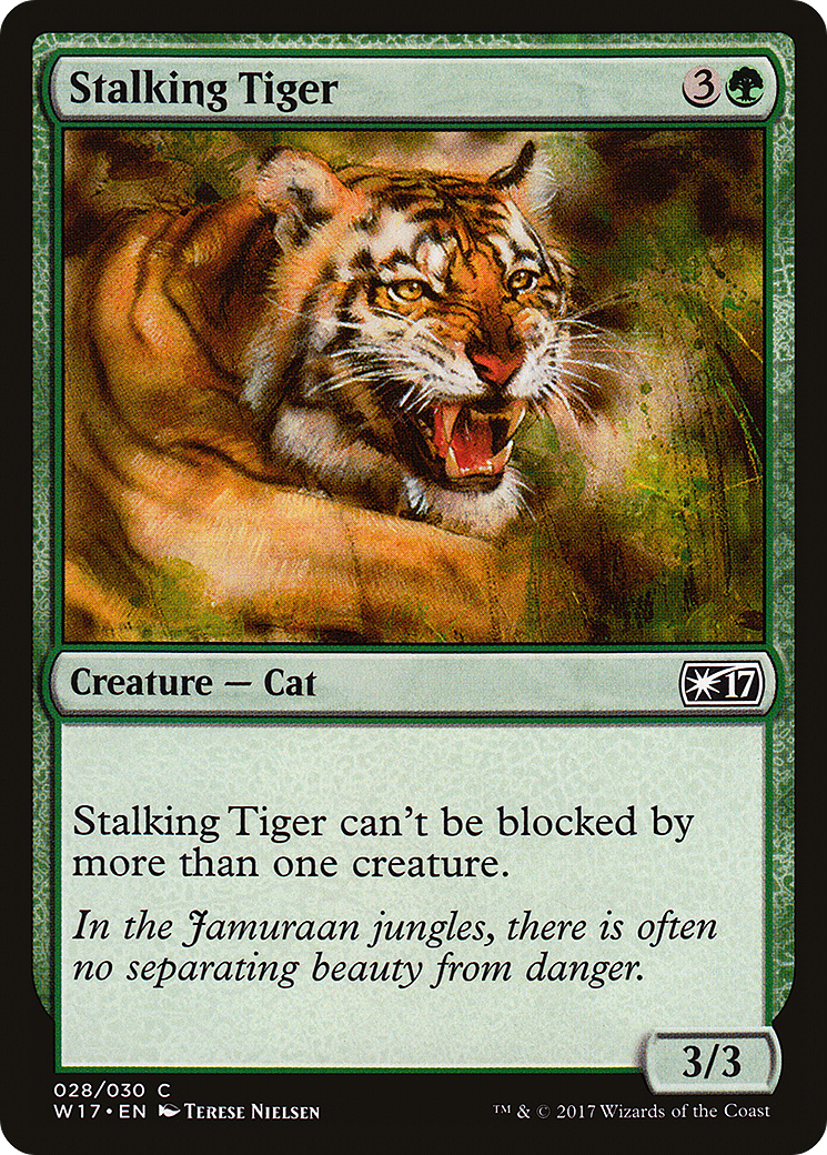 Stalking Tiger (W17-028) - Welcome Deck 2017