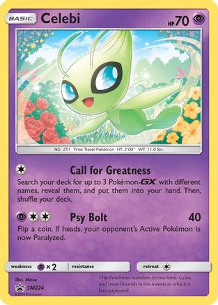 Celebi (SM224/248) - SM Promos Holofoil - Promo