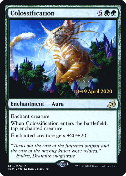 Colossification (PIKO-148S) - Ikoria: Lair of Behemoths Promos Foil