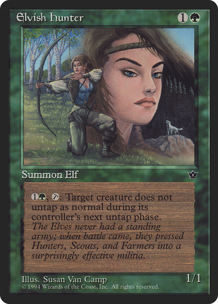 Elvish Hunter (FEM-67C) - Fallen Empires