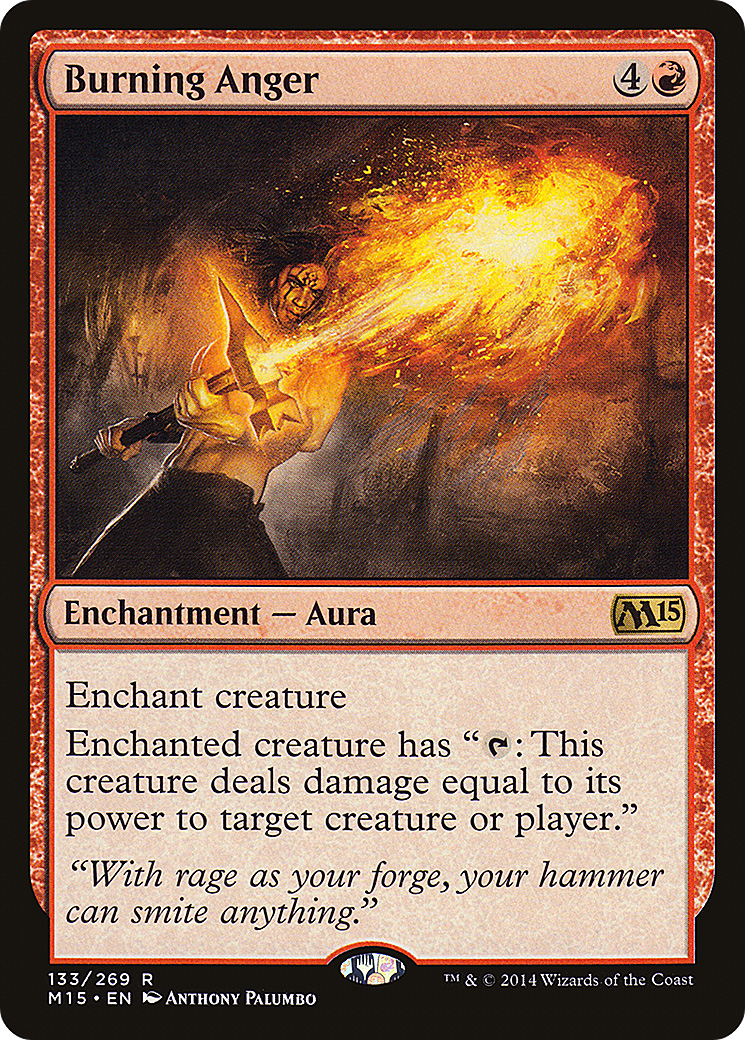 Burning Anger (M15-133) - Magic 2015