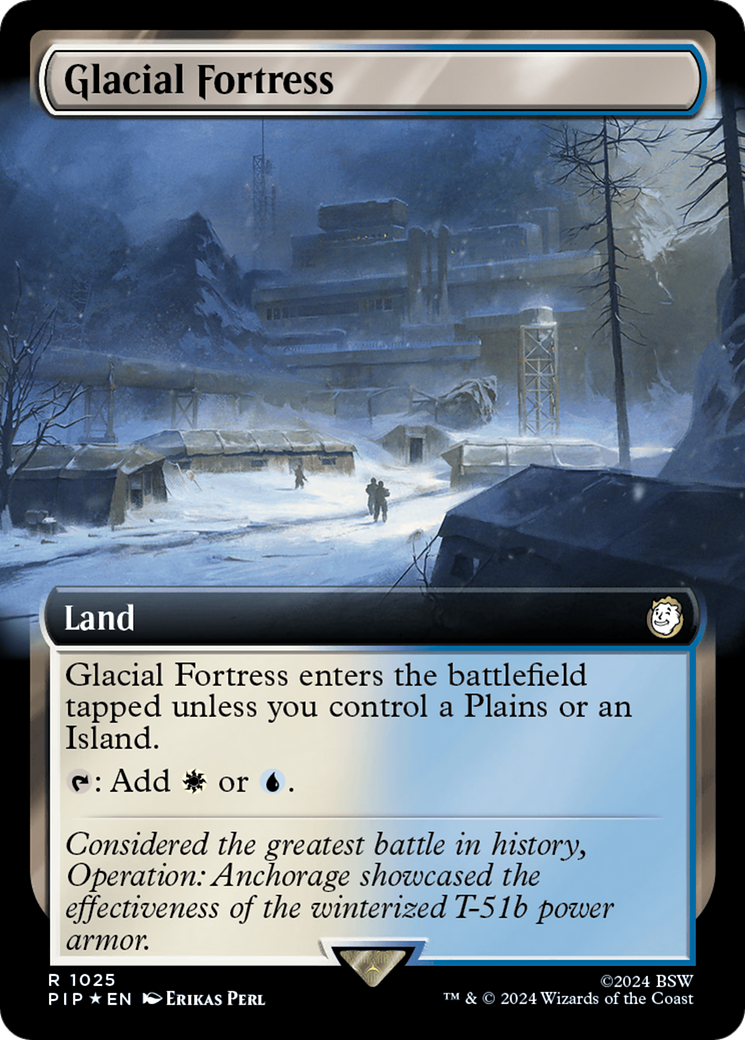 Glacial Fortress (PIP-1025) - Fallout: (Extended Art) Foil