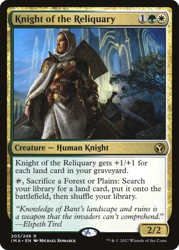 Knight of the Reliquary (IMA-203) - Iconic Masters