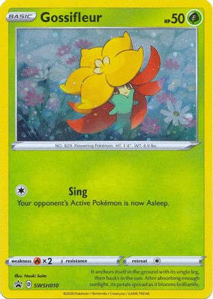 Gossifleur SWSH010 - SWSH Sword & Shield Promo Cards Holofoil - Promo