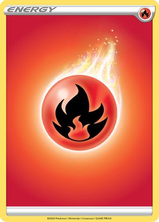 Fire Energy - SWSH01 Sword & Shield Base Set Normal - Common