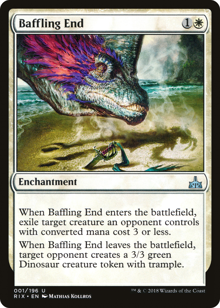 Baffling End  (RIX-001) - Rivals of Ixalan Foil