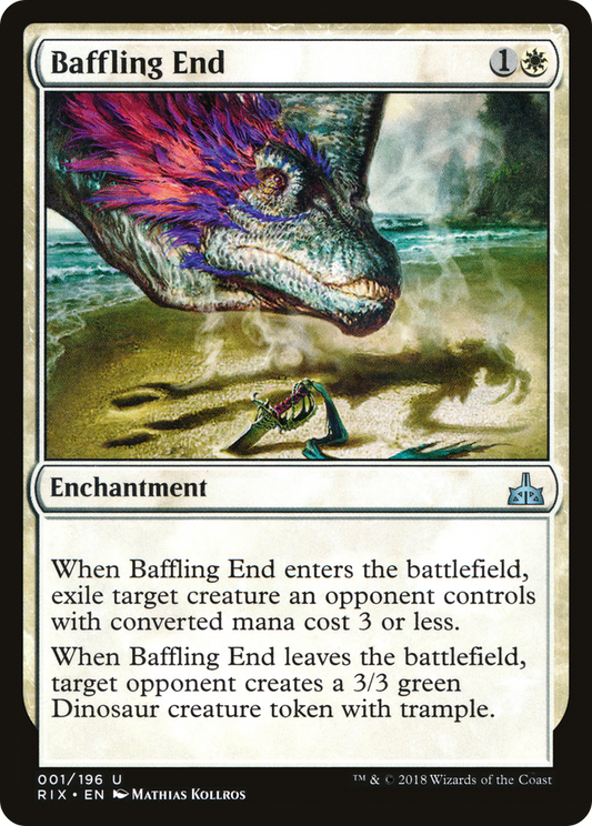 Baffling End  (RIX-001) - Rivals of Ixalan Foil