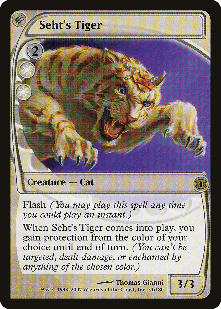 Seht's Tiger (FUT-031) - Future Sight Foil