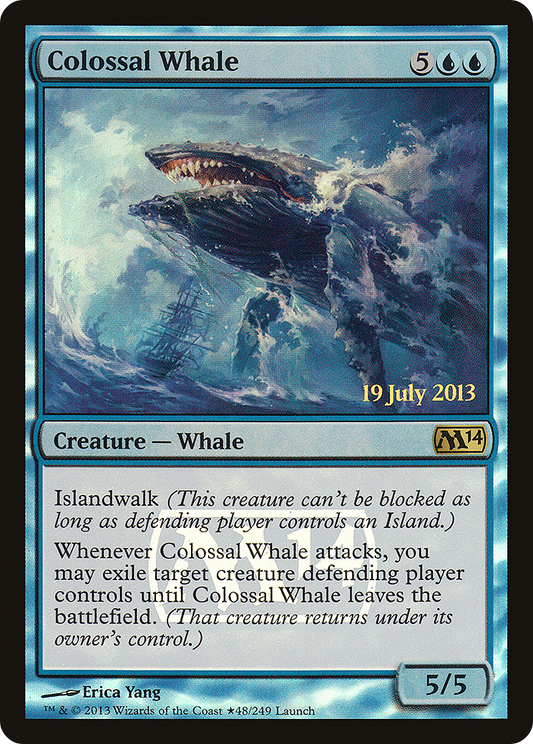 Colossal Whale (PM14-48★) - Magic 2014 Promos Foil