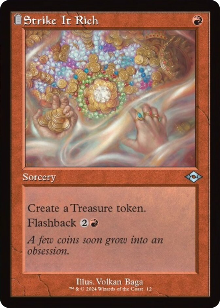 Strike It Rich (H2R-012) - Modern Horizons 2 Timeshifts: (tombstone)