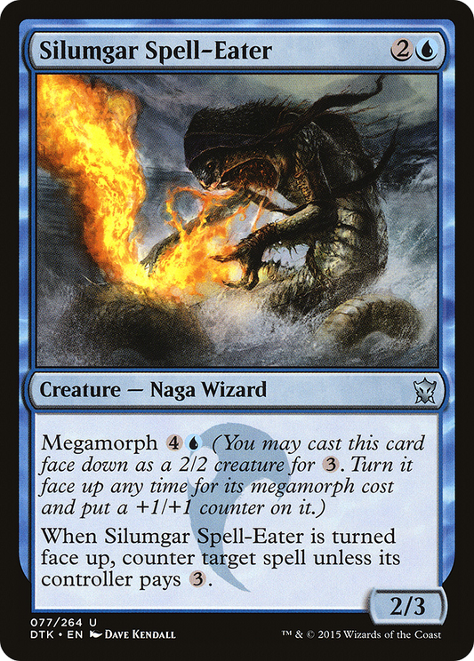 Silumgar Spell-Eater (DTK-077) - Dragons of Tarkir