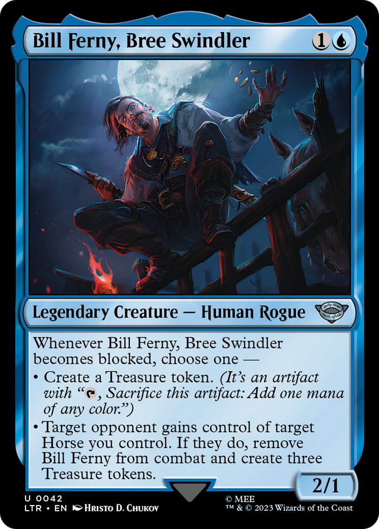 Bill Ferny, Bree Swindler (LTR-042) - The Lord of the Rings: Tales of Middle-earth