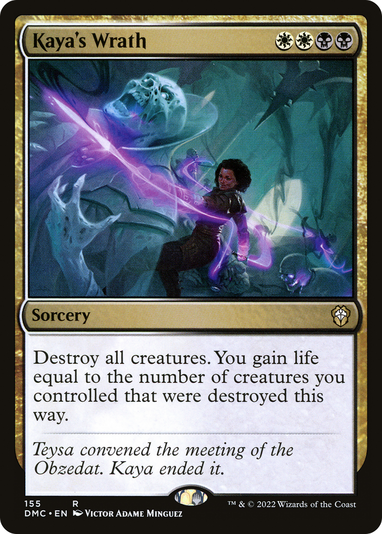 Kaya's Wrath (DMC-155) - Dominaria United Commander