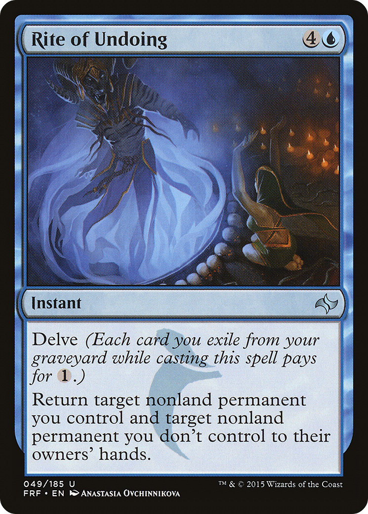 Rite of Undoing (FRF-049) - Fate Reforged Foil