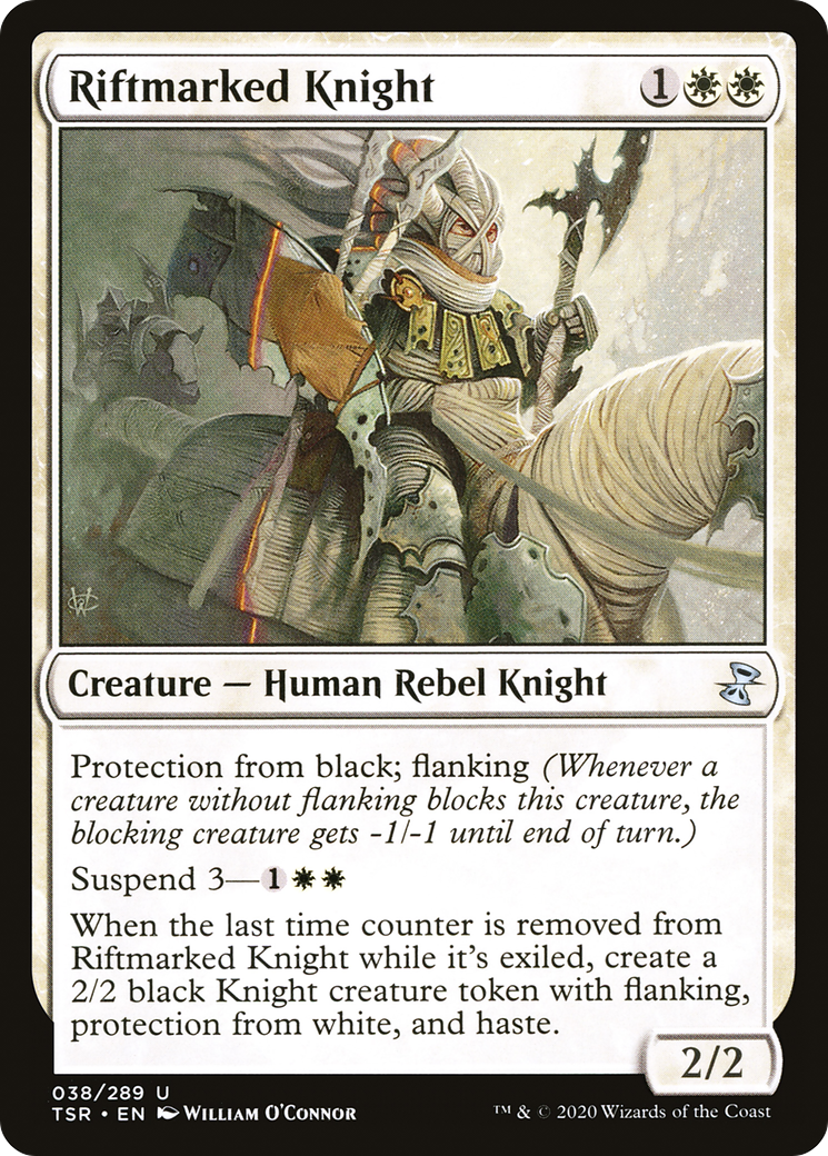 Riftmarked Knight (TSR-038) - Time Spiral Remastered Foil