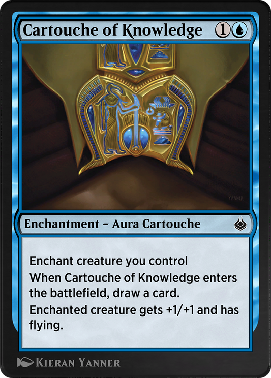 Cartouche of Knowledge (AKR-051) - Amonkhet Remastered