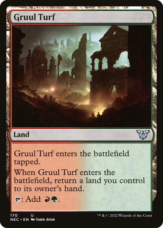 Gruul Turf (NEC-170) - Neon Dynasty Commander