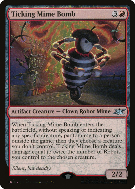 Ticking Mime Bomb (UNF-410) - Unfinity Foil