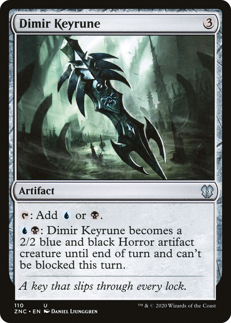 Dimir Keyrune (ZNC-110) - Zendikar Rising Commander