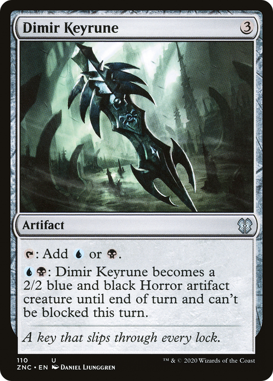 Dimir Keyrune (ZNC-110) - Zendikar Rising Commander