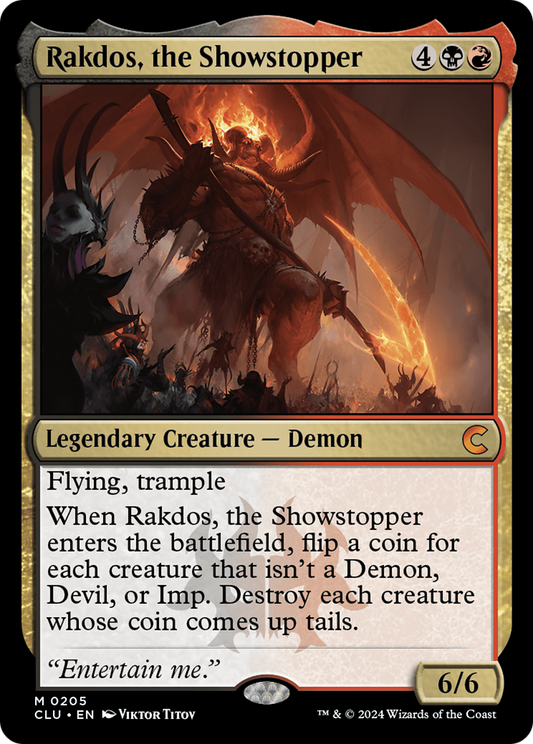 Rakdos, the Showstopper (CLU-205) - Ravnica: Clue Edition