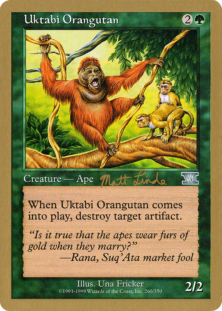 Uktabi Orangutan (WC99-ML260) - World Championship Decks 1999