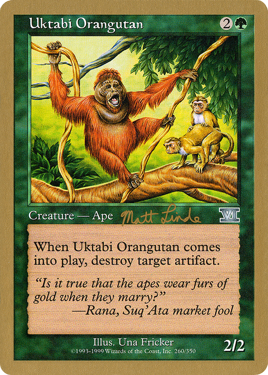 Uktabi Orangutan (WC99-ML260) - World Championship Decks 1999