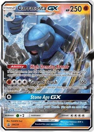 Carracosta GX (SM239/248) - SM Promos Holofoil - Promo
