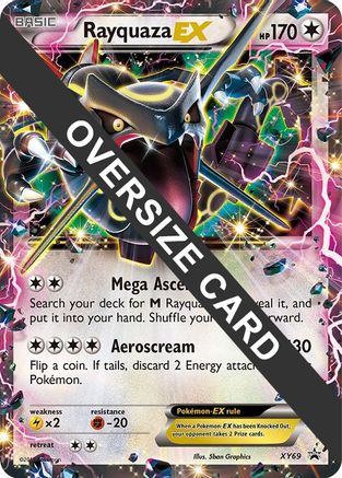 Rayquaza EX - XY69 XY69 - Jumbo Cards Holofoil